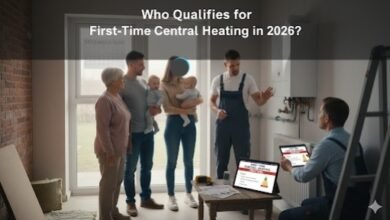 First-Time Central Heating